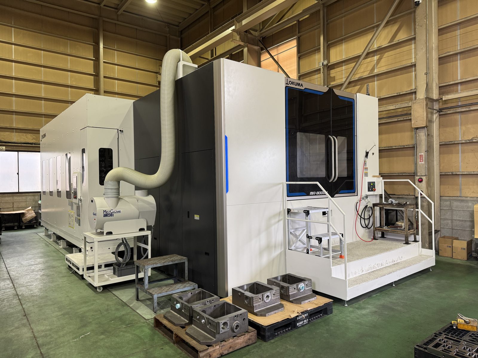 OKUMA MA8000H 横形マシニングセンタ